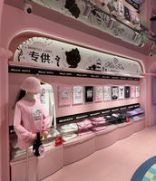 Comptoirs d'exposition personnalisés à LED, écologiques, pour les magasins de jouets tendance