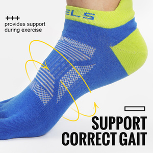 WRELS Wholesale Coolmax Compression Five Toe <strong>Socks</strong> Unisex Workout <strong>Training</strong> <strong>Sock</strong> Outdoor Running Elastic Low Tube Five Toe <strong>Socks</strong> - Product Image 4