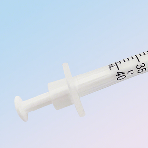 Siringhe per Insulina Monouso Sterili con <span class=keywords><strong>Gas</strong></span> EO, Ago Indolore di Sicurezza in PP per Diabetici, Dispositivo Medico per Iniezione e Infusione - Product Image 4