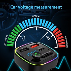 Caricabatterie per Auto con Doppia USB e Trasmettitore FM, Chiamate Wireless Vivavoce, Lettore <span class=keywords><strong>MP3</strong></span> per Auto BT5.3 - Product Image 6