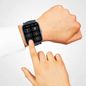 Reloj inteligente deportivo con control del ritmo cardíaco, pulsera con bluetooth 5,0, carga, para iphone, ios, apple y android