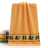 Ensemble de serviettes de bain en fibre de bambou serviette de cheveux en microfibre