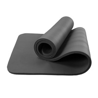 Tapis de Yoga NBR en Mousse Haute Densité Ultra Épais 8mm 10mm 15mm Léger Qualité Supérieure avec Logo Personnalisé OEM Modèle 2026