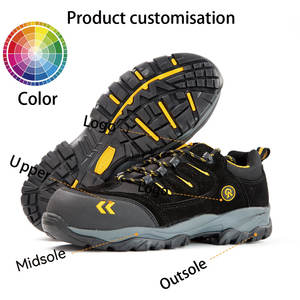 ร้อนขายรองเท้านิรภัยทํางานระบายอากาศป้องกันการชนหมวกนิ้วเท้ารองเท้านิรภัยแบบสบาย ๆ - Product Image 2