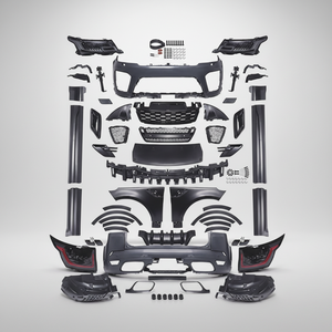 Kit de Carrocería para Automóvil, Sistema de Soporte Negro para Carrocería, Piezas de Repuesto para Land Rover Sport <span class=keywords><strong>2014</strong></span> en Adelante, Sport 2018 SVR - Product Image 1