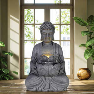 <span class=keywords><strong>Fontaine</strong></span> d'<span class=keywords><strong>eau</strong></span> de table <span class=keywords><strong>Bouddha</strong></span> d'intérieur design - Product Image 3