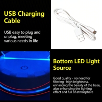 Nouvelle lampe de nuit LED 3D en forme de voiture, personnalisable, clignotante, en ABS, avec télécommande, contemporaine, rechargeable