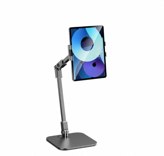 180 Degree Rotating Flexible Alloy Tablet PC Phone Stand Holder Portable Universal Height Angle Adjustable Anti-Corrosion Design