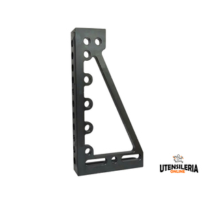 SaldaPro 325x75x600mm right-hand striker square, 25mm thick, <b>28mm</b> holes - Product Image 1