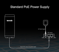 Tenda O1-2.4G 500M CPE para exteriores, puente Wi-Fi punto a punto, CPE para exteriores