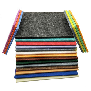 Vente chaude Isolation <span class=keywords><strong>acoustique</strong></span> insonorisée et Absorption Panneau <span class=keywords><strong>acoustique</strong></span> décoratif en polyester PET - Product Image 2