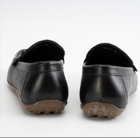 Chaussures décontractées pour hommes en cuir de vache véritable respirant, nouvelle collection automne, mocassins à enfiler, chaussures habillées vintage pour hommes