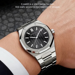 Nuevo Reloj de Hombre de Moda 2025, Ultrafino de 38MM, Cristal de Zafiro, Acero, Movimiento de Cuarzo VH31, Reloj de Pulsera Masculino - Product Image 2