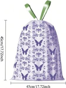 ถุงขยะหัวหม่าเหิงชุน 50 ชิ้นต่อม้วน - ถุงขยะแข็งแรงทนทานสำหรับใช้ในครัวเรือน ควบคุมกลิ่นได้ดี พร้อมหูผูกง่าย - Product Image 3