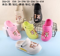 Sabots et Claquettes de Plage pour Femmes, Design Moderne et Populaire, Personnalisables, en EVA Épais, à Bout Fermé, avec Tige Sportive en PVC, pour Été, Printemps et Automne