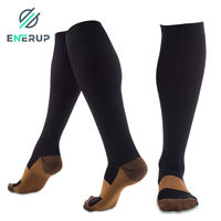 Chaussettes de compression sportives haute élasticité pour hommes, idéales pour le football et le basketball – Offre Spéciale