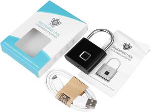 <strong>Padlock</strong> Manufacturer in China Weatherproof Small <strong>Padlock</strong> Small Fingerprint <strong>Padlock</strong> - Product Image 2