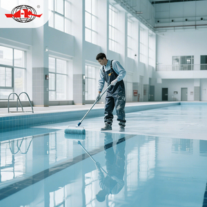 Rivestimento Epossidico a Scaglie Sottili e <span class=keywords><strong>Vernice</strong></span> Epossidica Autolivellante per Finitura Liscia Rivestimento Impermeabile Polimerico JS per Piscine - Product Image 4