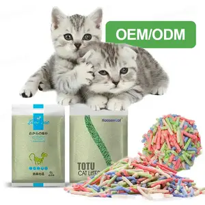 Free Samples Factory Wholesale Super Absorbent Clumping Paper Corn Tofu Cat Litter