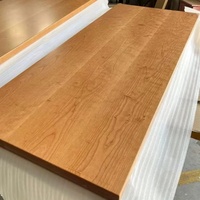 Planche en bois massif de cerisier séché au four, planche en bois de cerisier pour meubles sur mesure et travail du bois