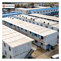 Coût total de l'achat de maison en conteneur empilable pliable et Dcost Chine préfabriqué 20ft 40ft pliable modulaire Livi