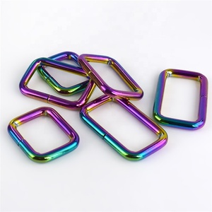 MeeTee-anillo cuadrado de aleación BF228, ajuste de correa <span class=keywords><strong>Web</strong></span>, hebillas, bolsa, accesorios, cierre, gancho para colgar - Product Image 6