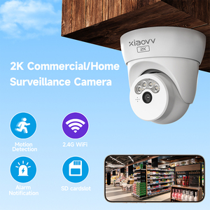 3MP Dome <span class=keywords><strong>Camera</strong></span> Thời Gian Thực An Ninh Nhà Dễ Dàng Cài Đặt 2.4G Wifi Kết Nối 128G Bộ Nhớ Thẻ Tầm Nhìn Ban Đêm Thẻ SD Cho - Product Image 3