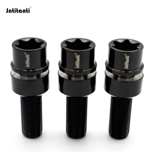 Jntitanti M14 * 1.5*30 boulon de moyeu de roue en titane pour Porsches voiture de course rondelle flottante <span class=keywords><strong>antivol</strong></span> Gr.5 boulon de moyeu en titane course - Product Image 5