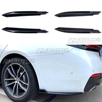 Pour BMW Série 5 G30 M-Tech 525i 530i 540i 2017+ Diffuseur de pare-chocs arrière, lèvre de spoiler, séparateur arrière, protection, accessoires de voiture