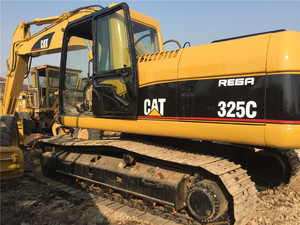 Excavadora usada CAT 325C 25 toneladas, equipo de movimiento de tierra pesado de segunda mano 312D 315D 325D 330D, alta calidad en stock para la venta - Product Image 5