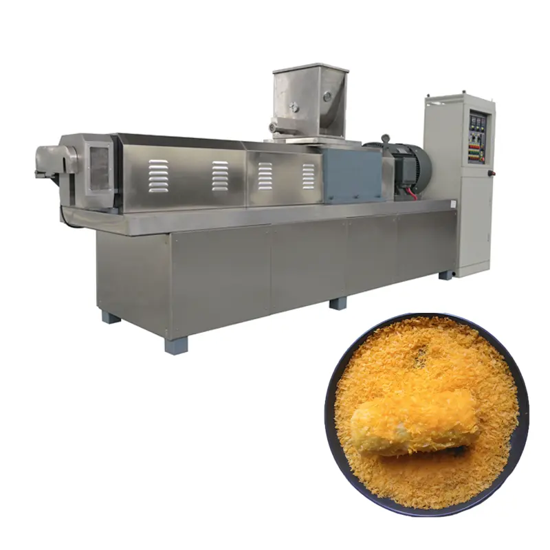 Linha de produção de equipamentos para plantas de pão ralado Panko que faz a máquina