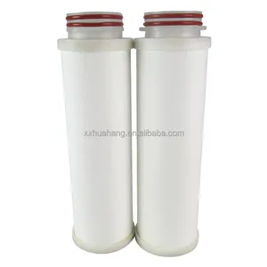 76x260 High temperature glass fiber sintered filter flue gas of polyethylene PE/ PTFE sintered filter cartridge