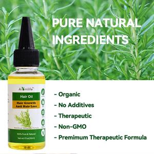 Aceite Chinaherbs para el Crecimiento Rápido del Cabello para Mujeres Indias de Cabello Negro, Aceites Esenciales de Jengibre para el Crecimiento del Cabello, Anti-Caída del Cabello, Marca Privada - Product Image 6