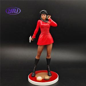 Nuevo Oficial de Comunicaciones de <span class=keywords><strong>Star</strong></span> <span class=keywords><strong>Trek</strong></span> Uhura StarCraft Pose de pie figura modelo de escritorio al por mayor - Product Image 6
