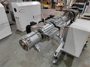 Nuovo estrusore automatico a vite singola piccolo in plastica/PLC collegato SJ-25 estrusore a vite singolo/estrusore a telecomando co - Product Image 4