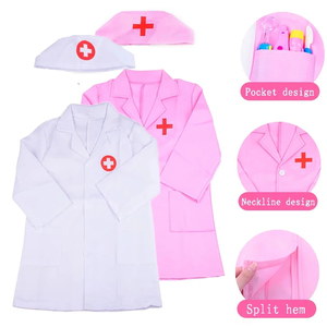 Jumon Children's Role <b>Play</b> Cute Little <b>Doctor</b> Baby Simulation Examines Teeth Mask Magnifying Glass Toothpaste Model Plastic - Product Image 6