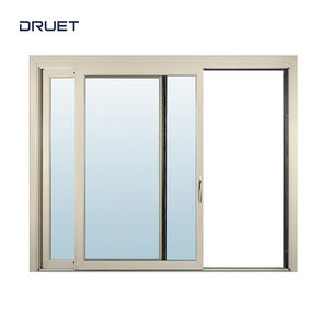 Ventanas Corredizas de Diseño Moderno DRUET, Ventana de Aluminio con Triple Vidrio, Tragaluz, Ventana de Techo, Ventana Corrediza de Vidrio, Ventana Fija Estilo Granja - Product Image 2