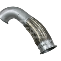 Prix usine pour HOWO camion pièces connexion asembl de tuyau d'échappement WG9725540154 tuyau flexible d'échappement