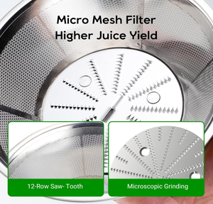 Extracteur de jus centrifuge facile à nettoyer, <span class=keywords><strong>goulotte</strong></span> d'alimentation de 76 mm de large, 3 vitesses, pour fruits et légumes entiers - Product Image 5