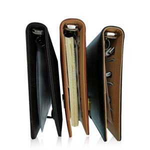 Agenda in Pelle <span class=keywords><strong>a</strong></span> 6 Anelli <span class=keywords><strong>con</strong></span> Sistema di Buste per Budget in Plastica, Vendita Calda - Product Image 4