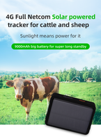 Collier solaire 3G pour bétail, puce de suivi d'animaux 4G, mini traceur GPS 4G, dispositif de suivi pour bovins, moutons, chevaux