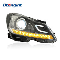 Feux avant LED Accessoires de voiture Convient aux systèmes d'éclairage automobile Mercedes Benz W204 Phare 11-14 Classe C C180 C200 C260l