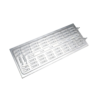 Nouveau type de compresseur de plaque froide liquide en aluminium léger EV pour la réfrigération pour le refroidissement par eau de la batterie dans l'électronique