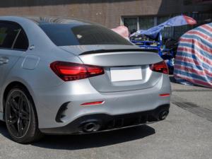 Kit de carrosserie de style AMG45 de nouvelle condition Offre Spéciale en usine pour <span class=keywords><strong>Mercedes</strong></span> Benz <span class=keywords><strong>2019</strong></span>-2024 W117 mise à niveau jupe latérale de calandre de pare-chocs en matériau PP - Product Image 6