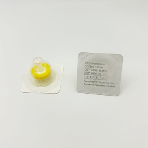 PES ống tiêm Lọc tùy chỉnh 0.22um <span class=keywords><strong>Dia</strong></span> 13mm vô trùng OEM phòng thí nghiệm Nguồn cung cấp cho các phòng thí nghiệm - Product Image 1