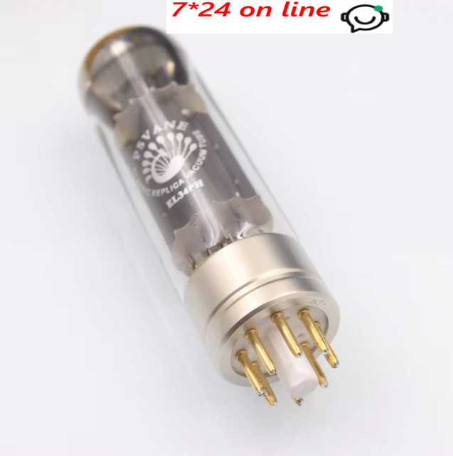 T-017 4PCS PSVANE EL34PH Vacuum Tube Replace EL34 6CA7 Tubes for Hifi Audio Amplifier HIFI DIY