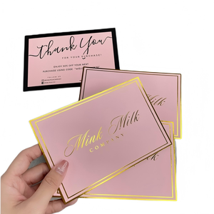 Cartes de Visite de Fleuriste Pliable Pliable et Imprimées Personnalisées Carte de Voeux Carte de Remerciement pour Anniversaire de Mariage - Product Image 3