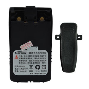 Linton Lithium Ion <b>Battery</b> 7.4V 1600mAh <b>Rechargeable</b> For Walkie Talkie Accessories - Product Image 1