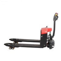 Transpalette en nylon ou PU 1500KG Chariot à palettes entièrement électrique hydraulique Prix d'usine 1.5T DC MOTOR Chariot élévateur à palettes entièrement électrique