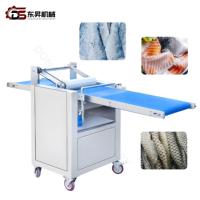Coupe-tête de poisson automatique, machine à fileter le poisson pour enlever la peau, machine de transformation du poisson